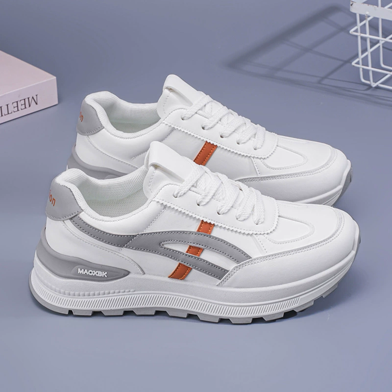 Summer Women's Breathable White Sneakers Korean Thick Sole Heightening Casual Dad Shoes