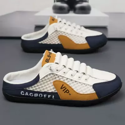 2026 New Winter Men's Mesh Slip-On Loafers, Breathable Casual Shoes · YANYAN China shoe factory