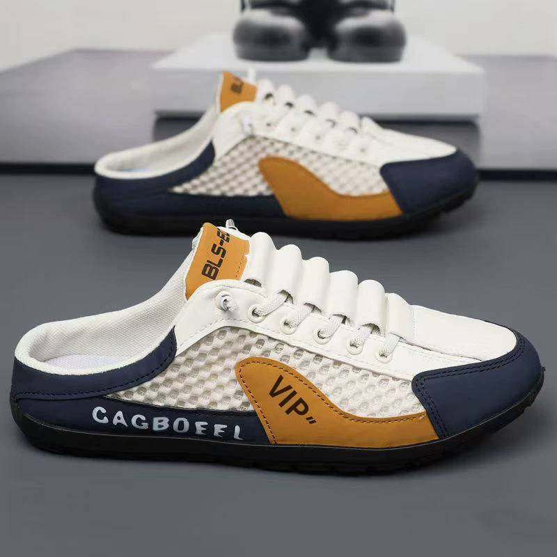 2026 New Winter Men's Mesh Slip-On Loafers, Breathable Casual Shoes