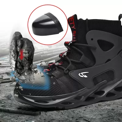 New Men's Size 46 Safety Shoes Steel Toe Puncture-Proof Summer Breathable Work · YANYAN China shoe factory