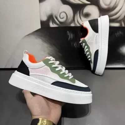 2026 New Spring Men's Breathable White Casual Board Shoes, Slip-Resistant · YANYAN China shoe factory
