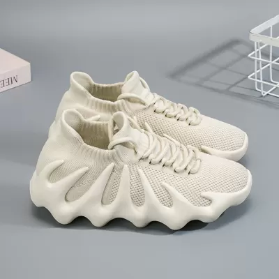 حذاء فليكنيت أخطبوط جوز الهند صيف للنساء جورب سنيكرز كاجوال ديد ستيلي · YANYAN China shoe factory