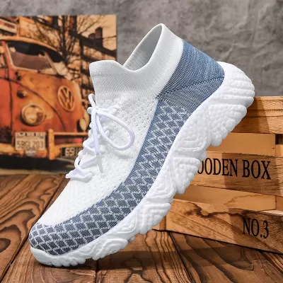 Tênis de Corrida Masculino Malha 2025 Novo Casual Viagem Leve Tamanho 46 47 Atacado · YANYAN China shoe factory