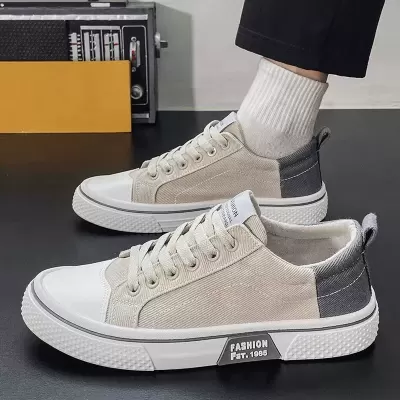 2026 New Winter Men's Classic Canvas Shoes, Breathable Slip-Resistant Casual Sneakers · YANYAN China shoe factory