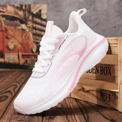 2025 New Knit Shoes Foot Chip Magnetic Massage Men Women Fitness Running Shoes · YANYAN China shoe factory