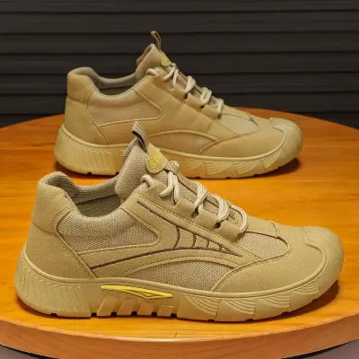 Winter Safety Shoes for Men, Breathable Anti-Slip Wear-Resistant Work Hiking Sneakers · YANYAN China shoe factory