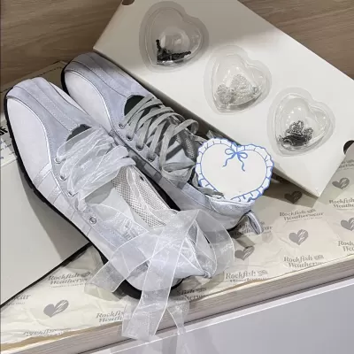 DIY Ballet Shoes for Women Lace Up Thick Sole Mary Jane 2025 Spring Summer Flat · YANYAN China shoe factory