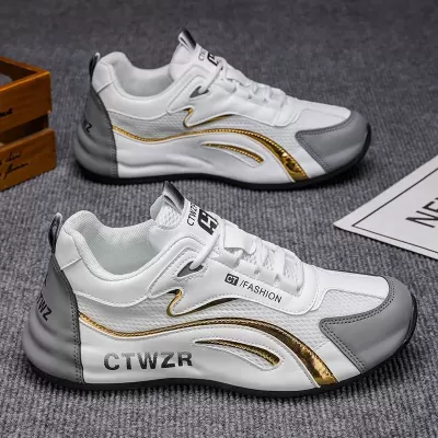 2026 Winter Men's Lightweight Breathable Mesh Casual Sneakers, Thick Sole Dad Shoes · YANYAN China shoe factory