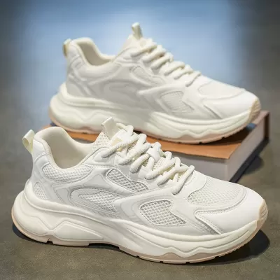 2026 Winter Men's Breathable Mesh Lightweight Running Shoes, Casual Travel Dad Sneakers · YANYAN China shoe factory