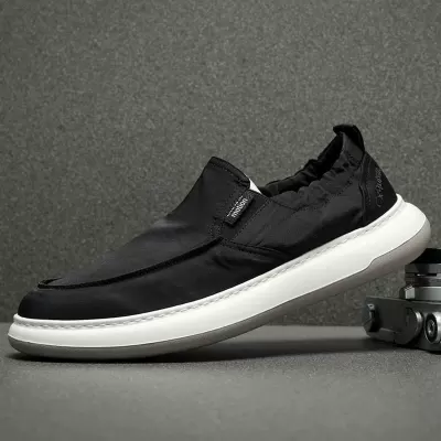 2026 Spring Men's Lightweight Comfort Casual Canvas Shoes Slip-on Loafers · YANYAN China shoe factory