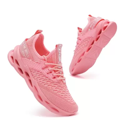 Men's Knit Blade Casual Shoes, Mesh Breathable Running Sneakers for Travel and Sports · YANYAN China shoe factory