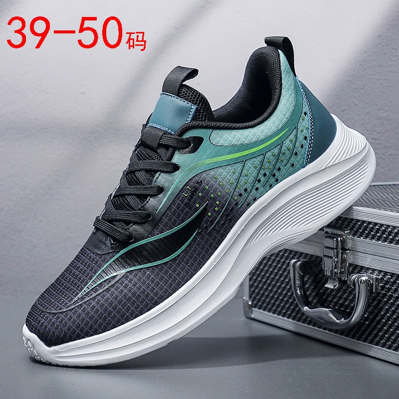 Large Size 50 Men's Running Shoes, Ultra-Light Mesh Fitness Travel Sneakers for Amazon
