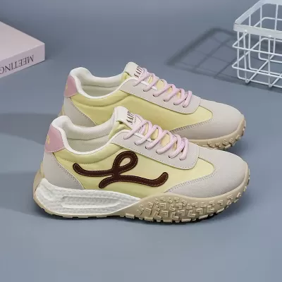 Deutsch Shoes Women 2025 Summer New Breathable Light Soft Sole Casual Height Increasing Dad Sneakers · YANYAN China shoe factory