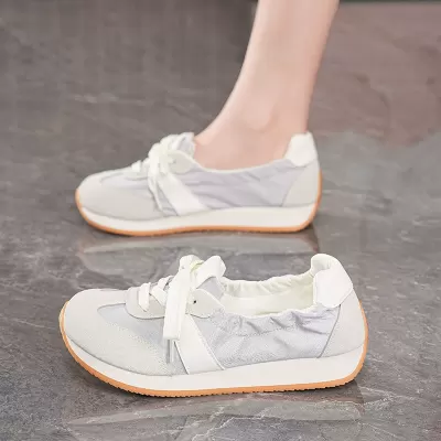 Ins Koreanisch Deutsch Schuhe Damen 2025 Sommer neu Student Canvas Lauf-Sport-Freizeit-Sneaker · YANYAN China shoe factory