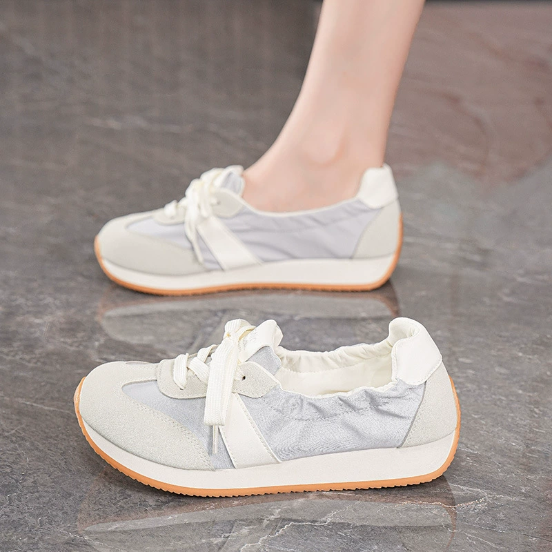 Ins Korean Deutsch Shoes Women 2025 Summer New Student Canvas Running Sports Casual Sneakers