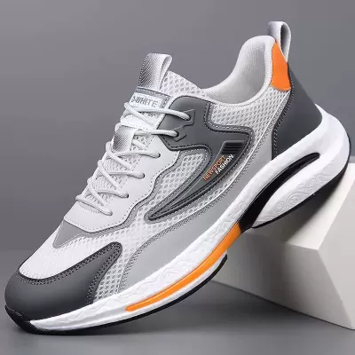 2026 Winter New Men's Breathable Casual Mesh Shoes, Soft Sole Versatile Running Sneakers · YANYAN China shoe factory