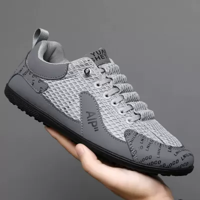 Men's 2026 New Summer Mesh Breathable Casual Sports Shoes Ag Lightweight Soft Sole Running Shoes
