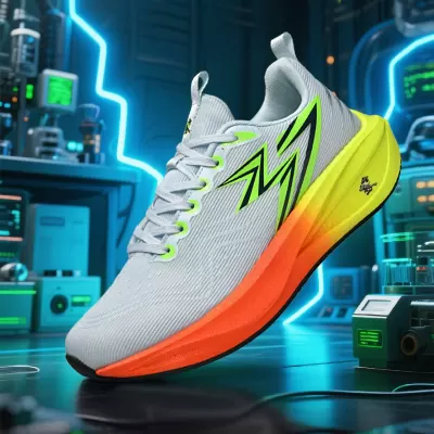 Wholesale New Men's Running Shoes, Summer Mesh Breathable, Carbon Plate, Unisex · YANYAN China shoe factory