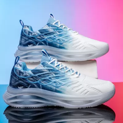 Men's Size 46 Casual Running Shoes, Mesh, Cushioned, Retro Dad Style, for Teens · YANYAN China shoe factory