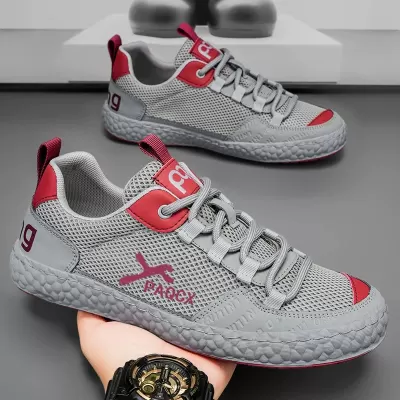 Men's 2025 New Low Top Driving Shoes Lightweight Casual Soft Sole Mesh Sneakers 5583