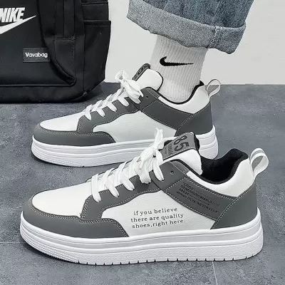 Men's 2026 Trendy Casual Board Shoes with Unique Design Student Sports Sneakers · YANYAN China shoe factory