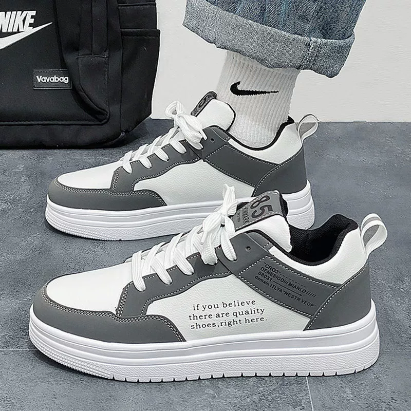 Men's 2026 Trendy Casual Board Shoes with Unique Design Student Sports Sneakers