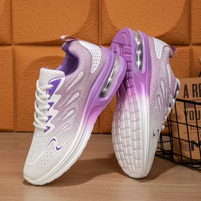 Cross-Border Spring Summer Mesh Outdoor Casual Running Shoes for Women, Air Cushion