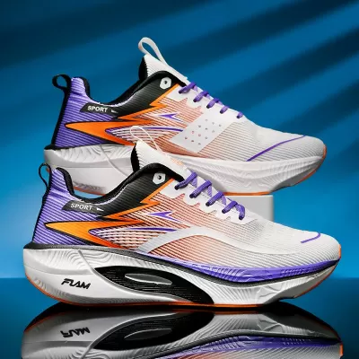 New Marathon Running Shoes, Ultra-Light, Cushioned, Training, Jump Rope, Unisex