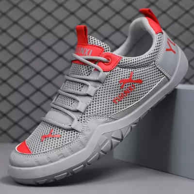 European Men's 2026 Summer Mesh Breathable Casual Running Shoes Lightweight 5587