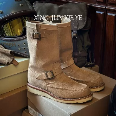 Women's Retro Buckle Long Knee High Boots 2025 Fall Fashion Casual Motorcycle Boots