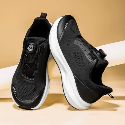 New Rotary Buckle Wide Toe Box Trail Running Shoes for Men, 4E Wide, High Instep