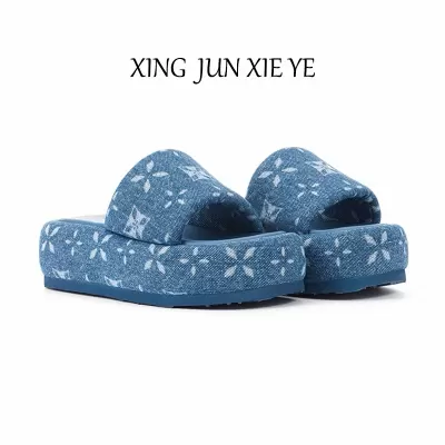 Women's Printed Open Toe Slide Sandals Summer 2025 Casual Comfort Beach Slippers