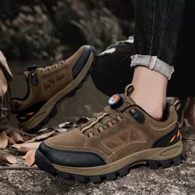 2025 New Men's Hiking Shoes, Anti-Slip Outdoor Walking Sneakers for Travel · YANYAN China shoe factory