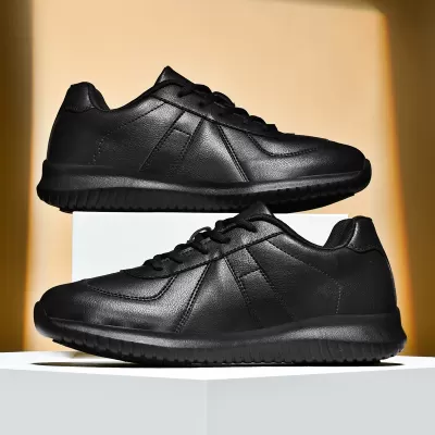 New Chef Shoes Waterproof Anti-Slip Oil-Proof Kitchen Work Shoes Men Black