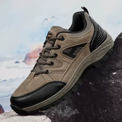 Cross-Border Size 45 Men's Hiking Shoes, Fall New Outdoor Walking Sneakers Dad · YANYAN China shoe factory