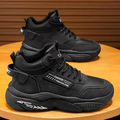 Martin Boots Men 2026 Spring New Retro British Outdoor Wear-Resistant Work Safety High-Top Sports Dad Shoes