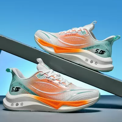 Cross-Border New Men's Spring Fall Mesh Breathable Sneakers, Size 48 Running · YANYAN China shoe factory