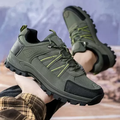 Cross-Border Travel Shoes Men Fall Sports New Dad Shoes Outdoor Hiking Wholesale · YANYAN China shoe factory