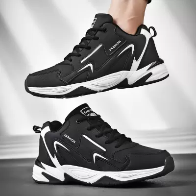 Large Size 48 Fall Winter Fleece Lined Running Shoes, Retro Dad Sneakers for Youth · YANYAN China shoe factory