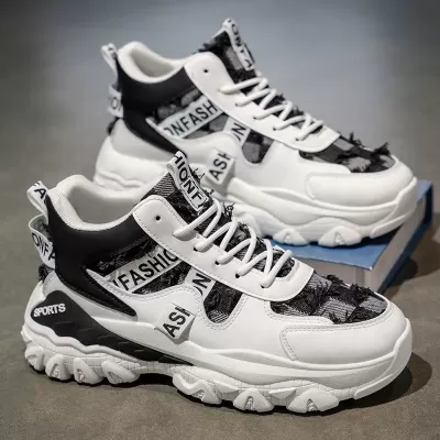 Herren Winter Outdoor langlebig dicke Sohle High Top Sportschuhe Teenager lässige Dad Shoes · YANYAN China shoe factory