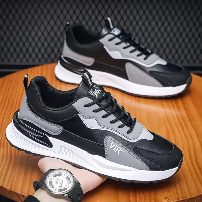 Chaussures de sport décontractées pour homme, automne-hiver, mode coréenne, respirantes, antidérapantes, légères, de running · YANYAN China shoe factory