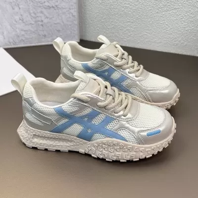 Dad Shoes Women Fall New Breathable Mesh Korean Thick Soft Sole Sports Casual Running Shoes · YANYAN China shoe factory