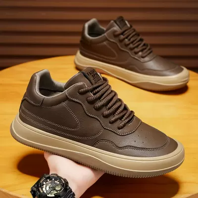 Men's Spring 2026 Simple Soft Sole Lightweight Slip Resistant Casual Fashion Sport Board Shoes · YANYAN China shoe factory