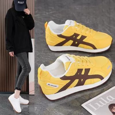 Women's German Training Shoes 2025 Fall Breathable Casual Sneakers Thick Sole · YANYAN China shoe factory