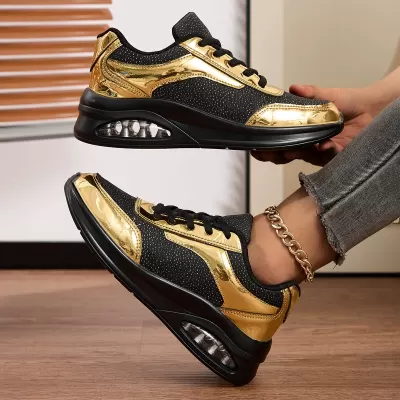 New Fall Winter Thick Sole Soft Sole Mom Shoes, Cushioned Dance Travel Casual Sports Shoes Women Size 42