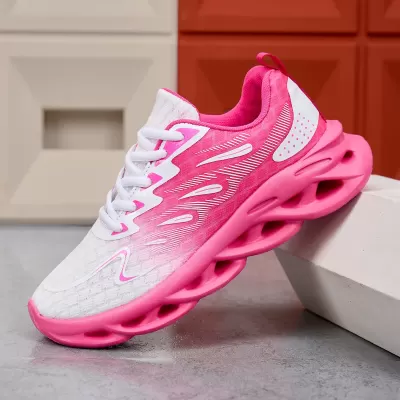 Twist Sole Plus Size Women's Running Shoes Breathable Mesh Casual Fashion Sneakers · YANYAN China shoe factory