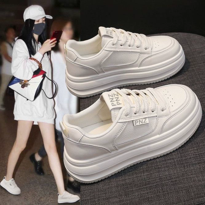 厚底小白鞋女2025新款松糕春秋女鞋运动透气学生休闲软底增高板鞋
商品复购率44.88%
100+人已