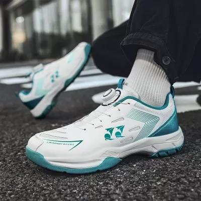 Couple Badminton Shoes Training Sneakers Shock Absorbing Breathable Professional Tennis Volleyball Shoes